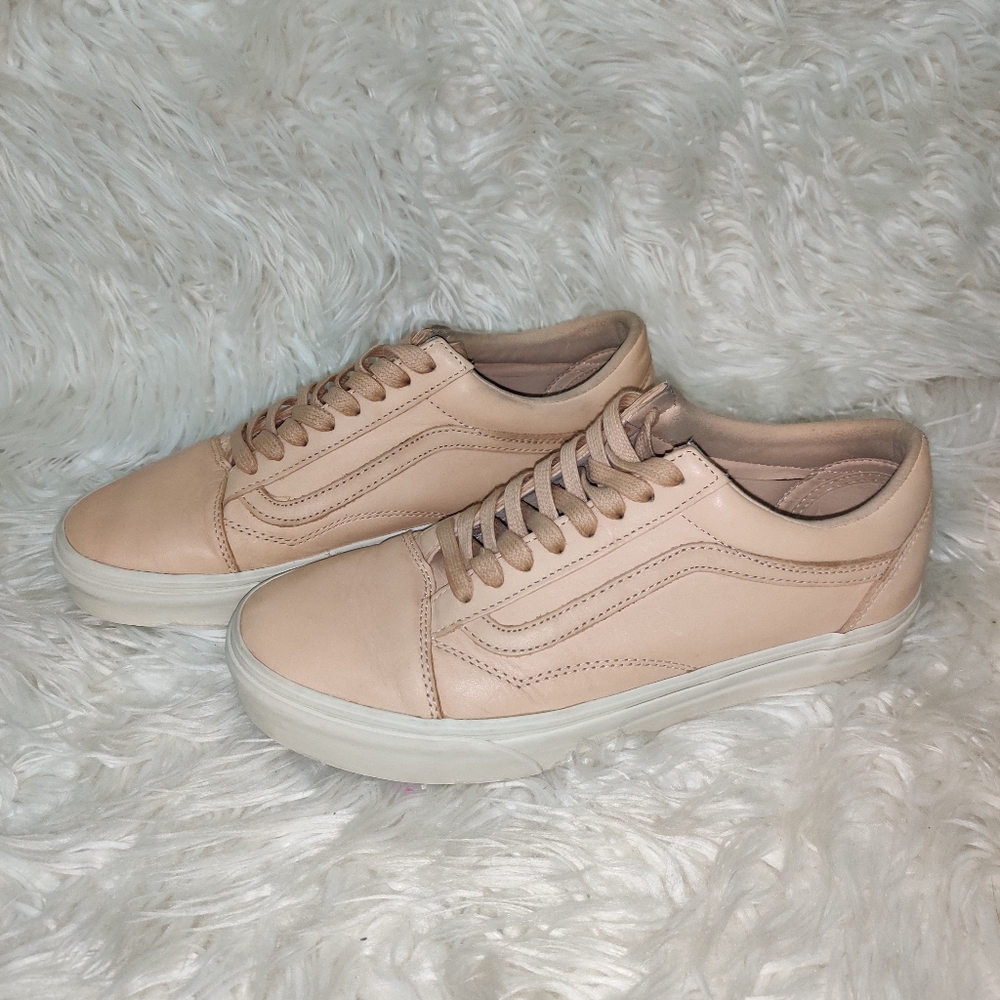Nide/Light pink leather Vans